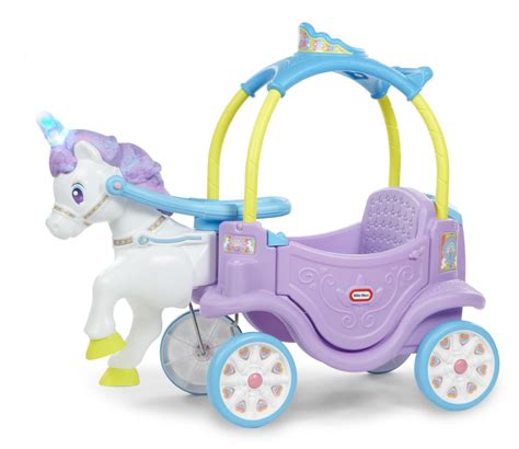 The Joy of Riding in the Little Tikes Unicorn Carriage